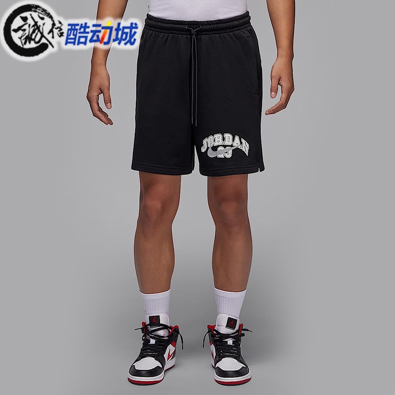 Nike耐克男子2025新款Jordan篮球运动毛圈短裤IB7273-010-309-410