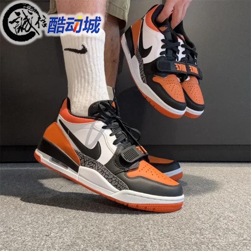 耐克男子新款AIR Jordan 312缓震透气魔术贴运动篮球鞋CD7069-118