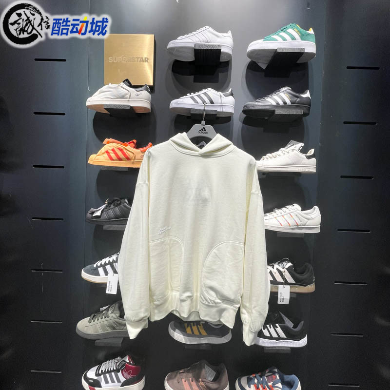 阿迪达斯运动休闲男女连帽卫衣