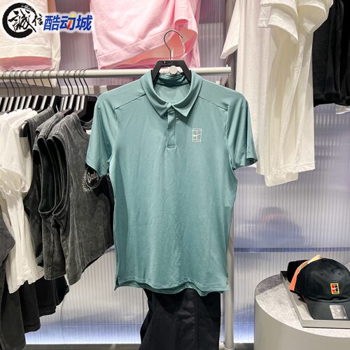 耐克男子2026夏季新款Court Advantage速干网球翻领T恤FZ6908-382