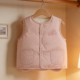 120码 溯格男童女童新款 羽绒马甲外穿内胆小童上衣加厚保暖背心80
