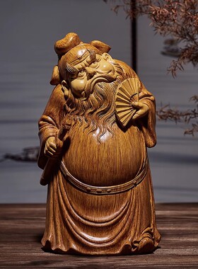 中式树脂工艺品摆件高级感小众家居装饰个人礼品纸盒包装