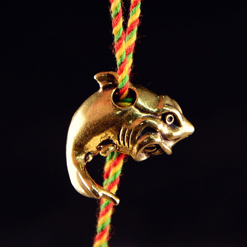 个性小鲨鱼黄铜刀坠EDC项链吊坠钥匙扣挂件DIY伞绳拉链配饰,饰品/流行首饰/时尚饰品新,摆件,淘宝优惠券,粉丝福利购,淘宝优惠卷