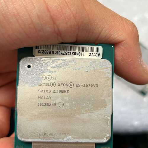 {议价}刚拆机的2670v3，成色好，正式版，有200颗