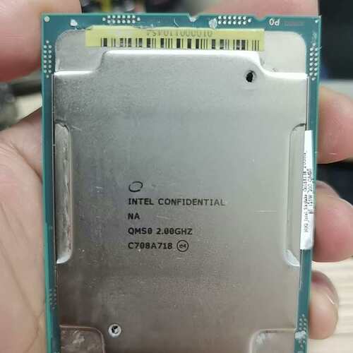 {议价}lntei XEON 6138 2.0G QS正显 36