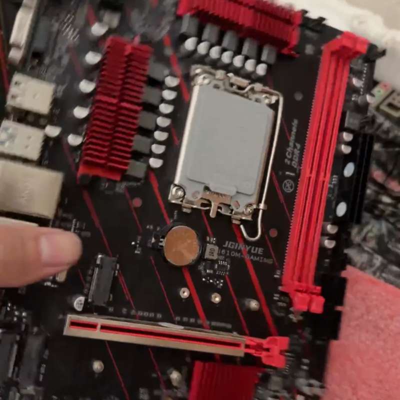 {议价}精粤H610M-GAMING主板 一共有12个稳定使用，没有图片