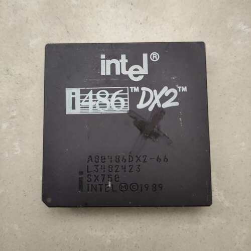 {议价}渡金486CPU 486DX2 66CPU处理器一个！整体成