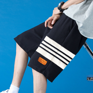 男士 中裤 短裤 加肥加大胖哥大码 肥佬休闲宽松五分裤 350斤潮牌夏季