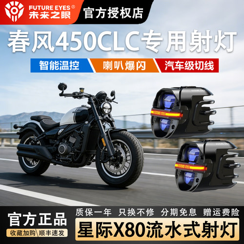未来之眼星际X80适用春风450CLC