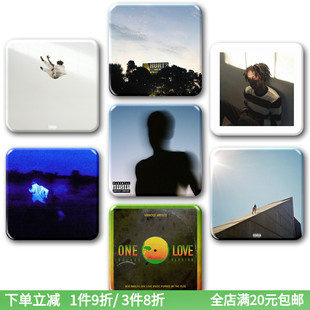 Daniel Caesar专辑封面徽章胸针 rap嘻哈说唱Hiphop歌手周边挂饰