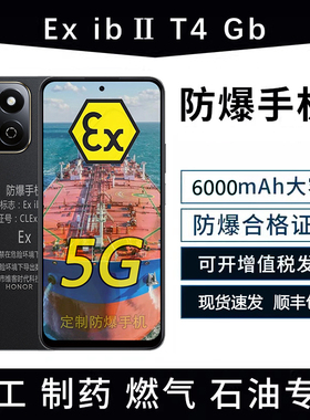 21KE 防爆智能手机畅玩60PLUS化工厂医药工业EX石油库天然气IICT4