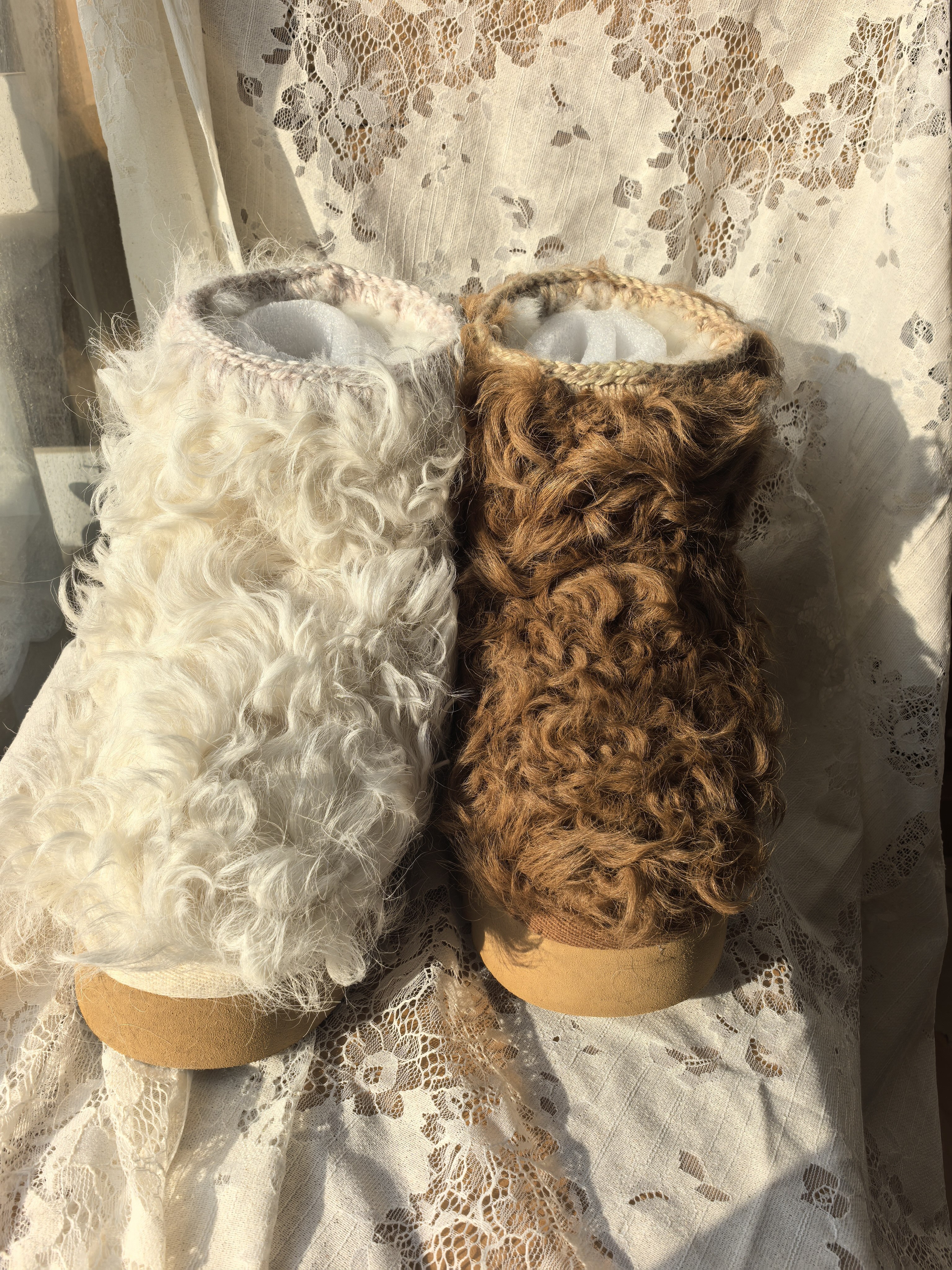 女士羊皮毛一体雪地靴法式羊毛卷短靴,女鞋,时尚雪地靴,淘宝优惠券,粉丝福利购,淘宝优惠卷