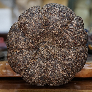 云南干仓2005年普洱生茶临沧地区 金瓜贡茶7.2公斤老生茶古树茶