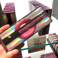 Британцы купили пятно подлинное Huda Matte Matte Tist Liquid Liquid Gipstick Помада губная помада длинная белая икона