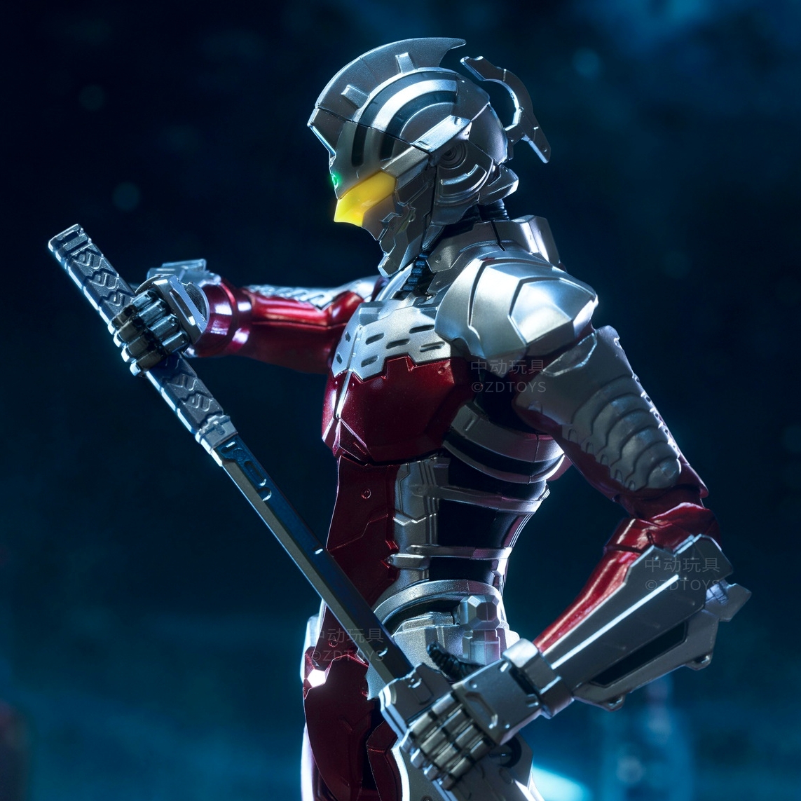 中动玩具机动奥特曼赛文装甲可动