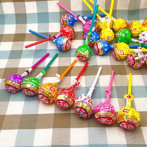 雅客棒棒糖散装水果糖批发