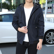 大码 潮流外套男式 男装 连帽休闲时尚 2019学生夹克男春秋季 新款 韩版