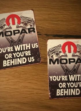 MOPAR马达贴画Vintage Oldtimer V8 USA Muscle Car＃109贴纸