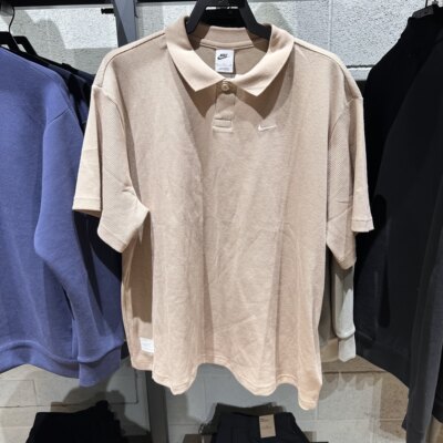 Nike耐克t恤男2025新款运动休闲宽松透气翻领POLO短袖IF0377-247