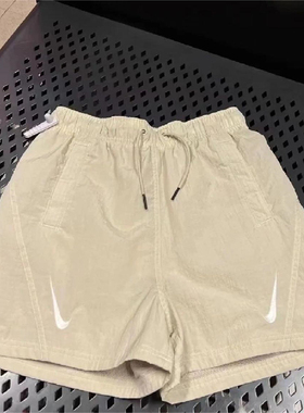 正品Nike/耐克女子夏季透气耐克勾运动休闲梭织短裤DD5593 DM6248