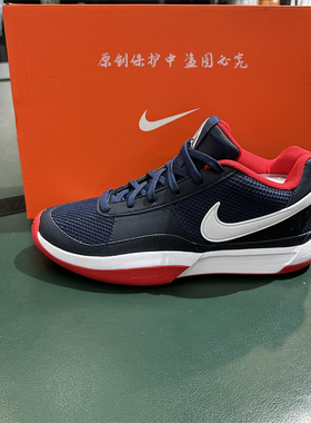 正品NIKE耐克男鞋2024秋季新款缓震实战抗扭透气运动篮球鞋DR8786