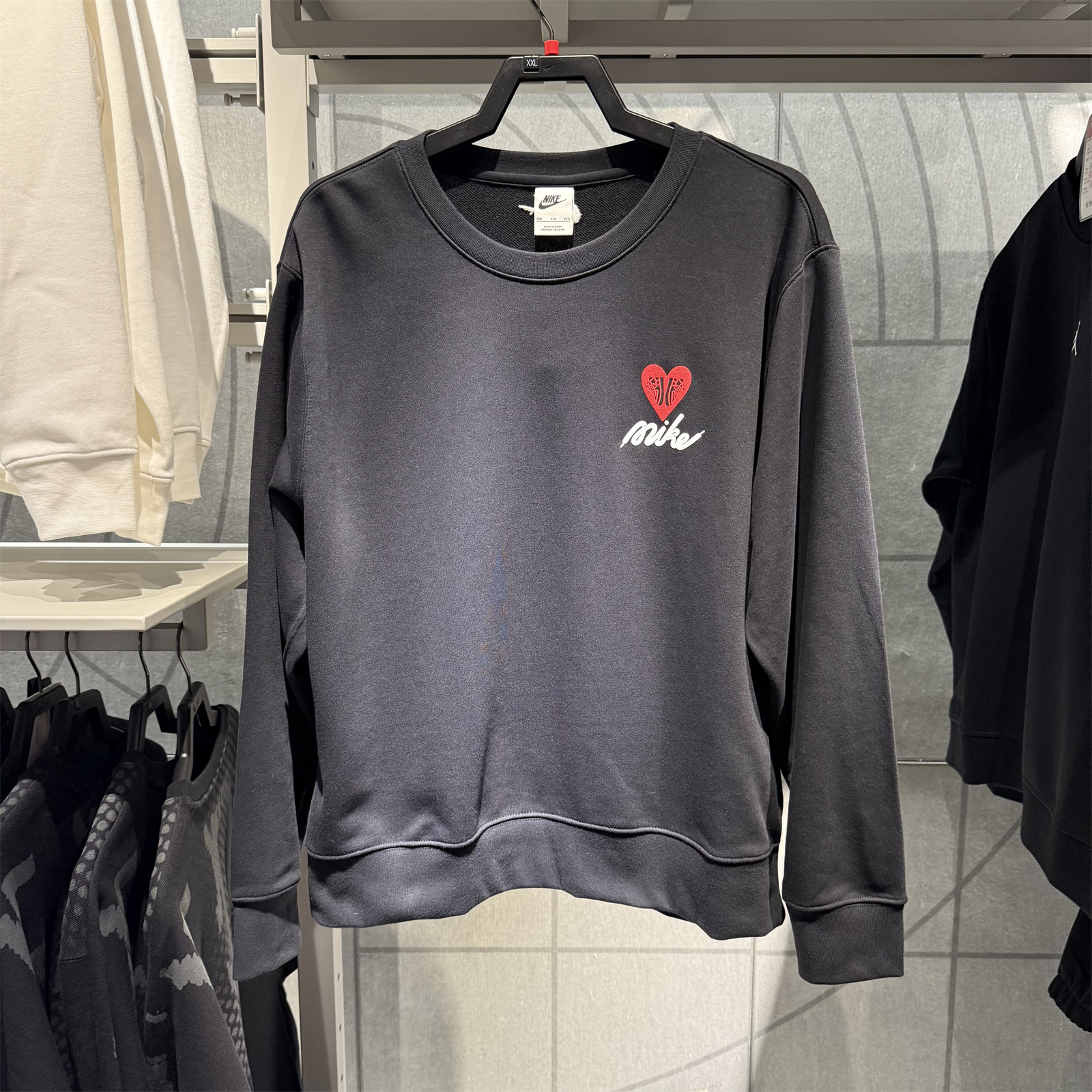 耐克男女圆领卫衣套头衫