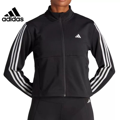 正品Adidas/阿迪达斯秋冬季女子运动训练休闲夹克外套 HZ5615