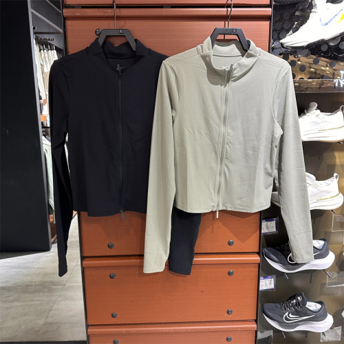耐克女子防晒速干立领开衫外套