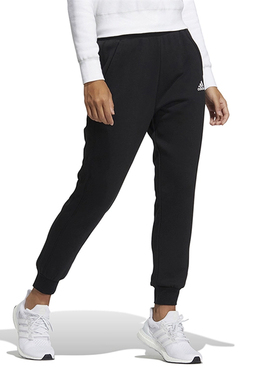 正品Adidas/阿迪达斯年百搭简约冬季女子休闲运动保暖长裤 HM7058