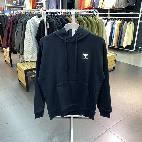 安德玛卫衣男子连帽套头衫