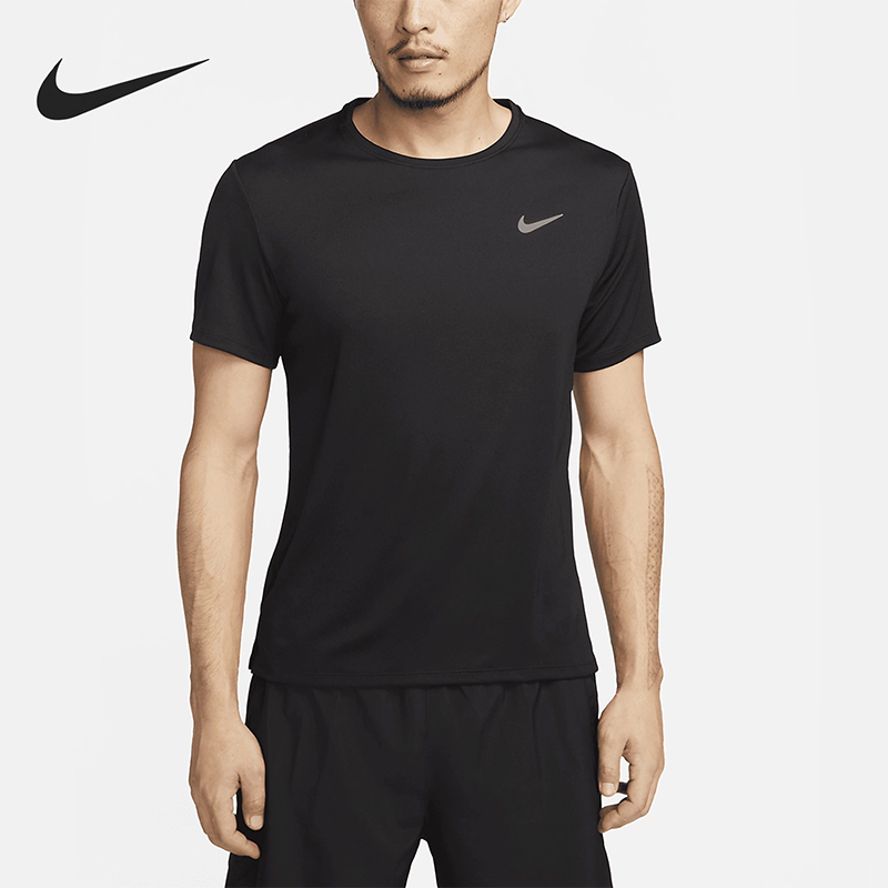 正品Nike/耐克宽松休闲男子运动跑步训练短袖T恤DV9316-010