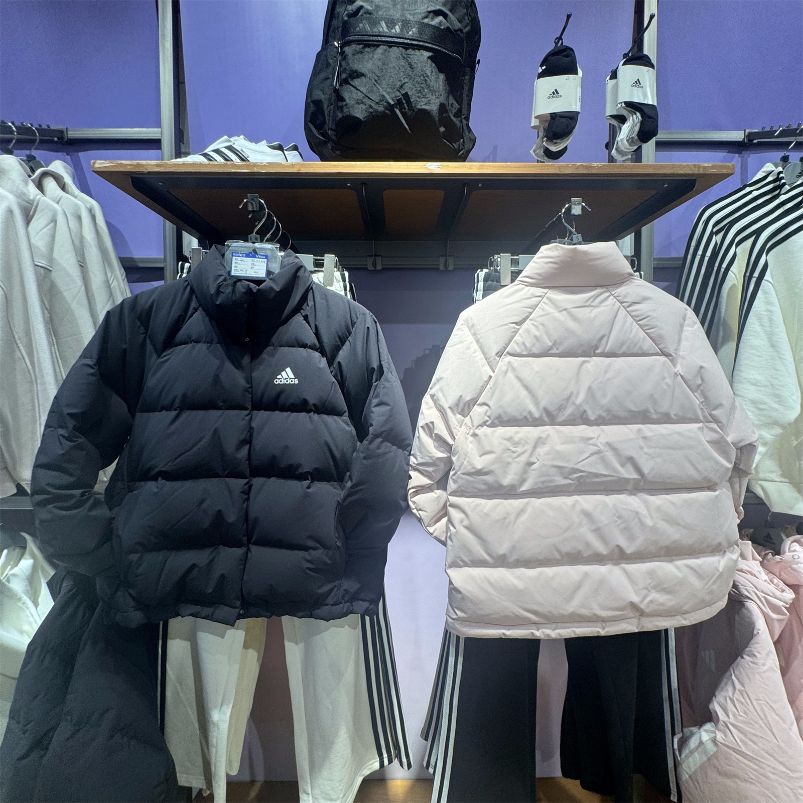 阿迪达斯女子羽绒服鸭绒外套