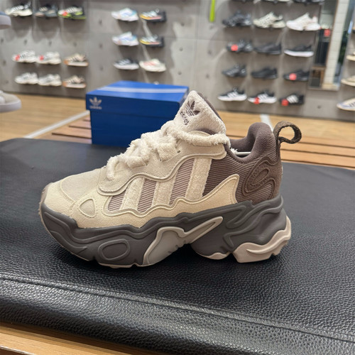 阿迪达斯女厚底增高运动鞋