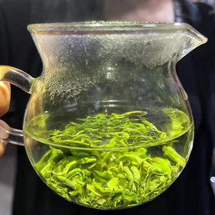 婺源绿茶云翠大鄣山顶天香云翠茶传统手工茶擂鼓峰千米峰高山头采