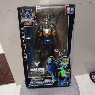 正版神兽金刚玩具6合体