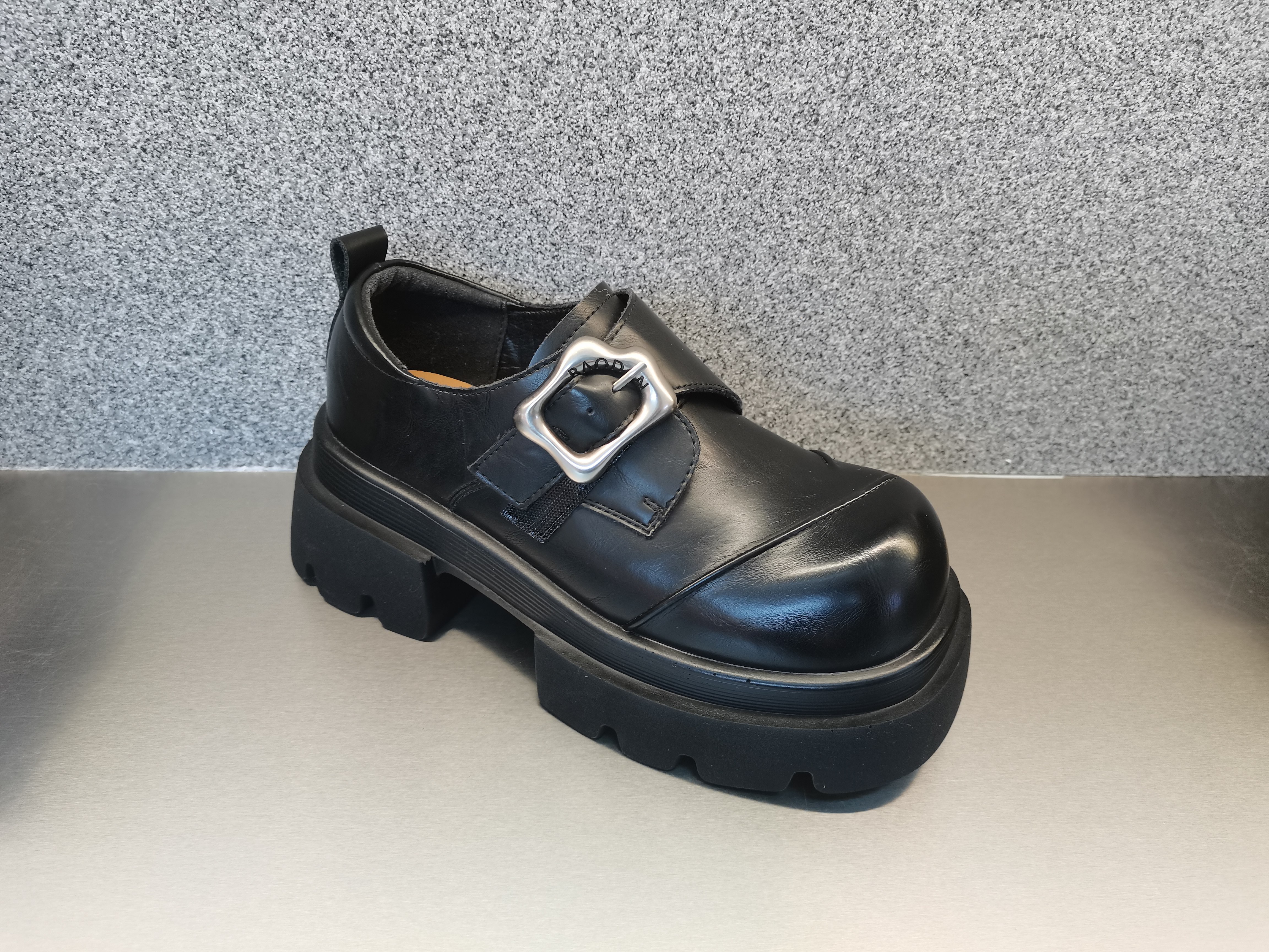 2026春季真皮女鞋爆款厚底增高乐福鞋英伦风JK小皮鞋百搭休闲鞋子