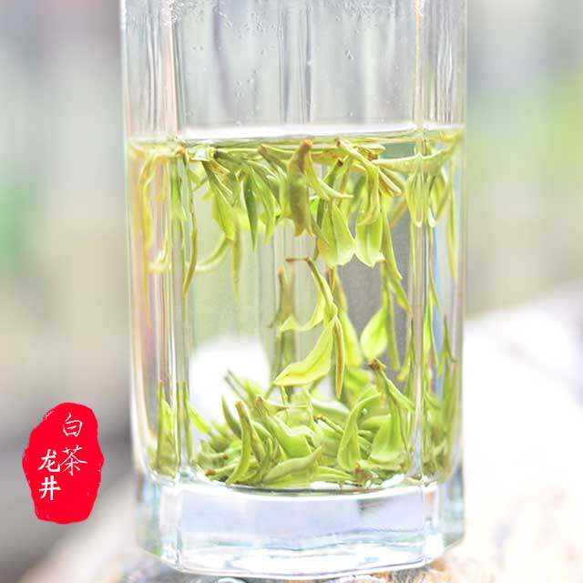2023年新茶龙井茶叶绿茶新昌龙井白茶龙井茶农直销龙井茶白叶125g