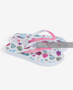 RIP CURL沙滩人字拖鞋女童儿童Painted Kids Thongs澳洲冲浪品牌