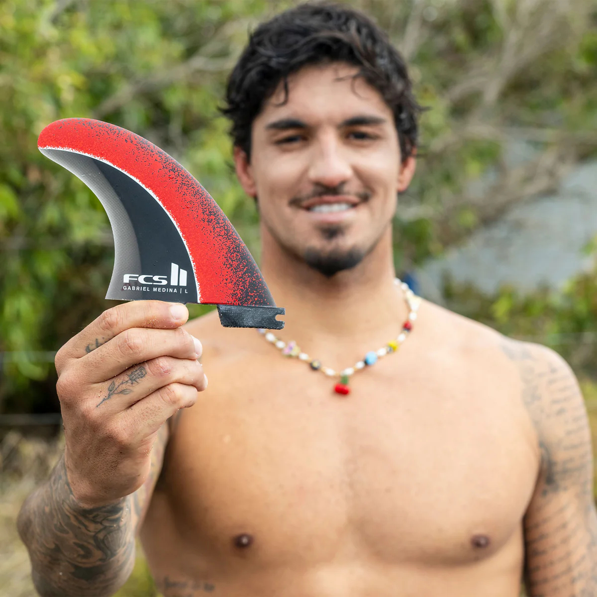 冲浪板尾舵 FCS II Gabriel Medina Signature Tri Fin Set签名款