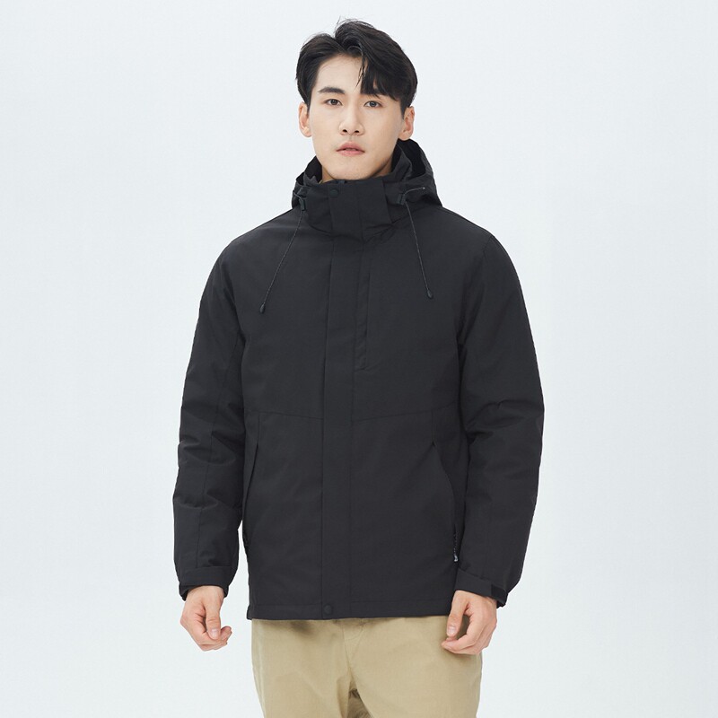 德国羽绒服冲锋衣男外套女三合一可拆卸羽绒内胆加厚两件套登山服