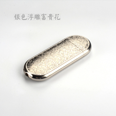 砂轮个性刻字礼盒装充气打火机