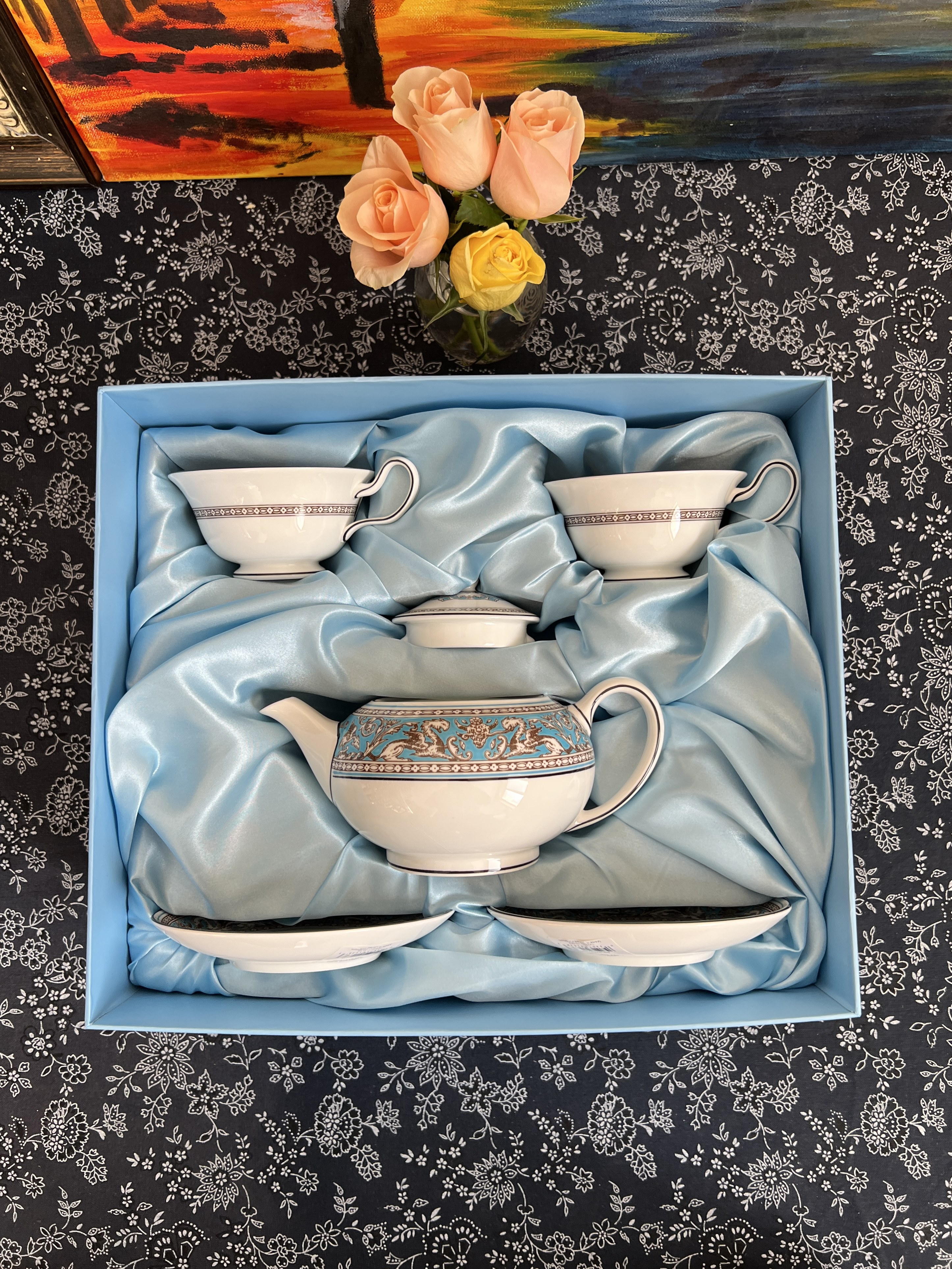 wedgwood手绘英制下午茶茶具