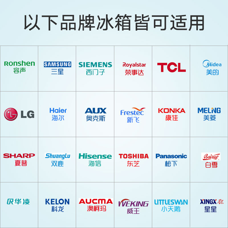 适用于创维BCD-196TF/BCD-226SG冰箱门封条磁性密封胶条吸条胶圈