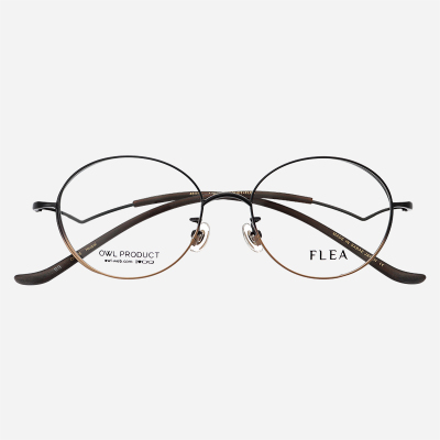 日本FLEA复古超轻圆框舒适眼镜框
