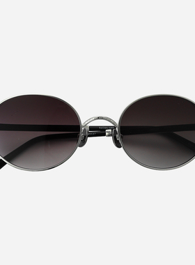 日本MATSUDA墨镜松田光弘高级感时尚复古圆框防紫外线太阳镜M3137