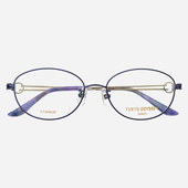 日本YUKYU ODYSSEY悠久奥德赛眼镜框复古纯钛超轻近视女眼镜架909