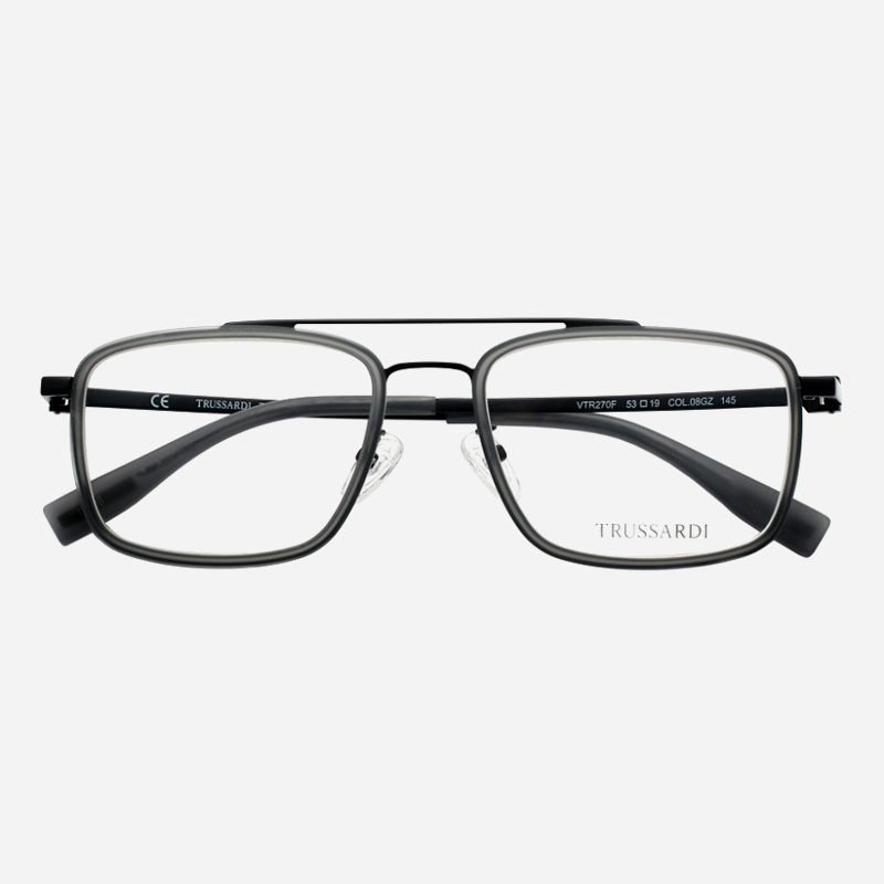 Trussardi/杜鲁萨迪男纯钛眼镜架