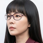 日本限定Spec Espace眼镜框男女款 小框猫眼纯钛超轻眼镜架ES2410T