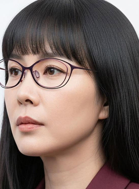 日本限定Spec Espace眼镜框男女款小框猫眼纯钛超轻眼镜架ES2410T