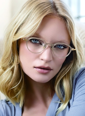 日本MASUNAGA增永眼镜框女小脸纯钛超轻小框全框眼镜架GMS834